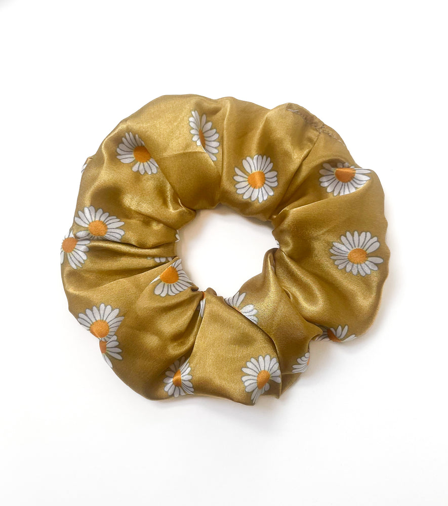 Giant Scrunchie -  Daisy Satin