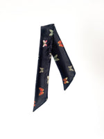 Hair Ribbon / Neck Scarf -  Satin Butterfly