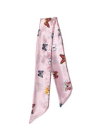 Hair Ribbon / Neck Scarf -  Satin Butterfly