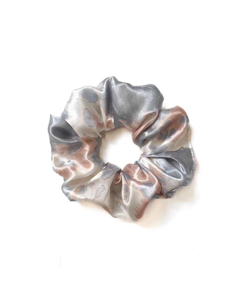 Giant Scrunchie -  Satin Abstract Print