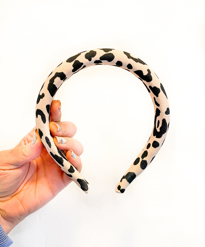 Leopard Padded Headband